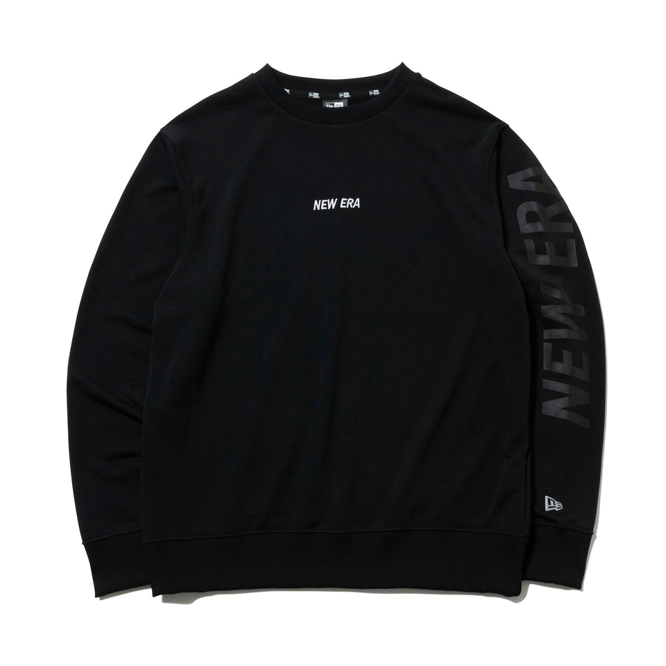 ドライスウェットクルーネック ブラック 【 Performance Apparel 】