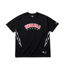 オンコート テックTシャツ バスケットボール NEW ERA ロゴ ブラック 【NEW ERA BASKETBALL】