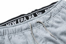 スウェットショートパンツ フラッグロゴ グレー 【NEW ERA BASKETBALL】