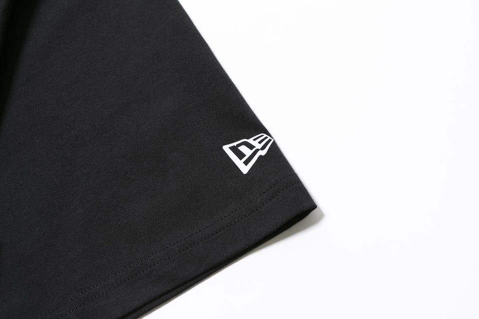 パフォーマンス Tシャツ スクエアニューエラ ロゴ ブラック 【NEW ERA BASKETBALL】