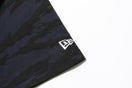 パフォーマンス Tシャツ スクエアニューエラ ロゴ タイガーストライプカモネイビー 【NEW ERA BASKETBALL】