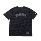 パフォーマンス Tシャツ NEW ERA ロゴ タイガーストライプカモネイビー 【NEW ERA BASKETBALL】