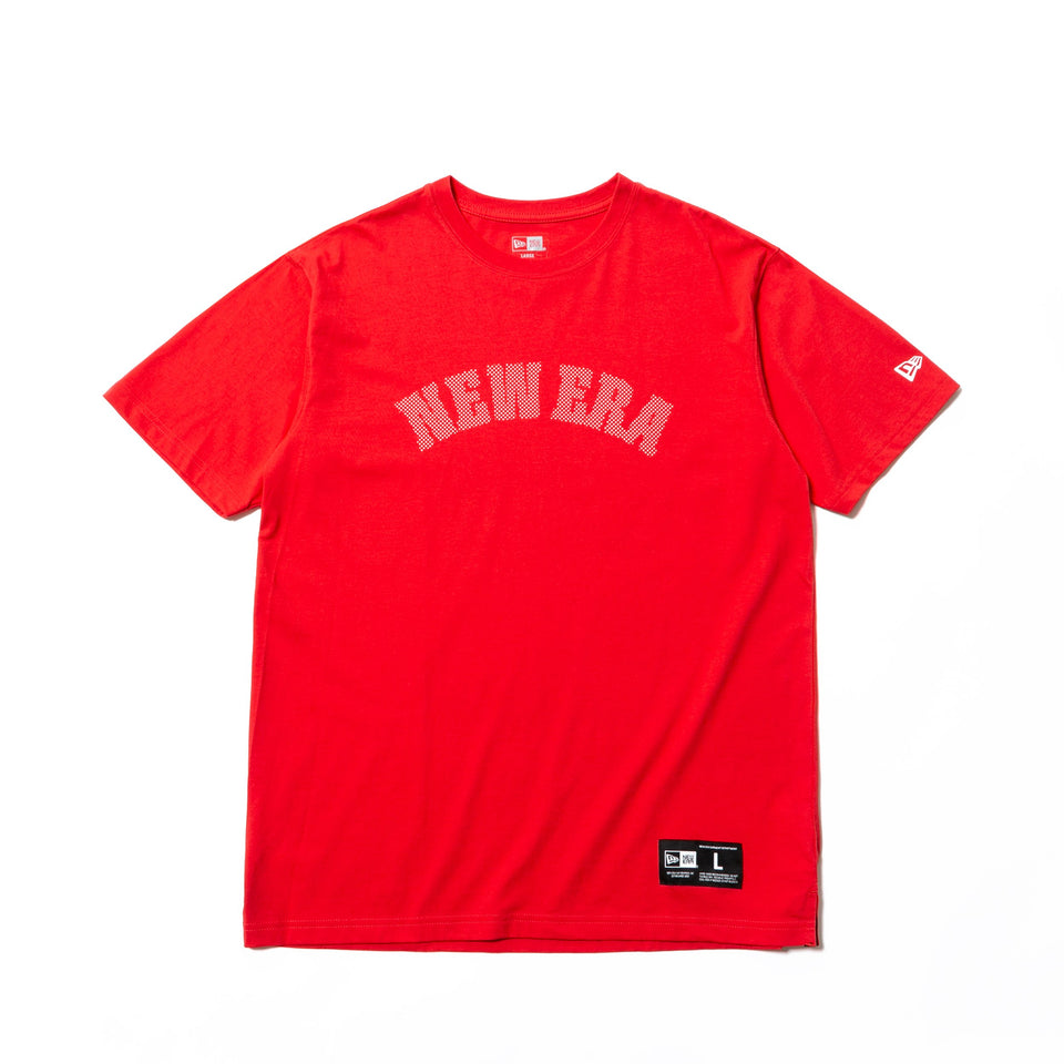 パフォーマンス Tシャツ NEW ERA ロゴ レッド 【NEW ERA BASKETBALL】