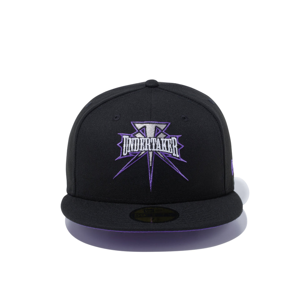 59FIFTY WWE THE UNDERTAKER ブラック パープルアンダーバイザー