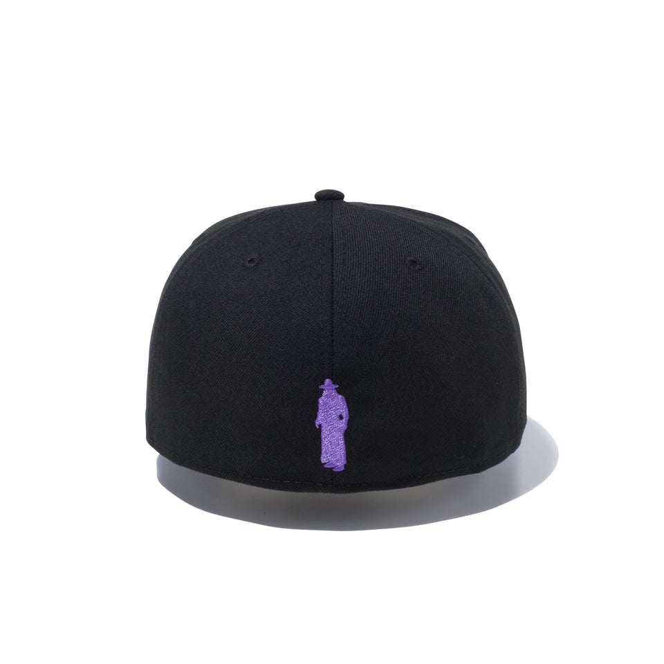 59FIFTY WWE THE UNDERTAKER ブラック パープルアンダーバイザー