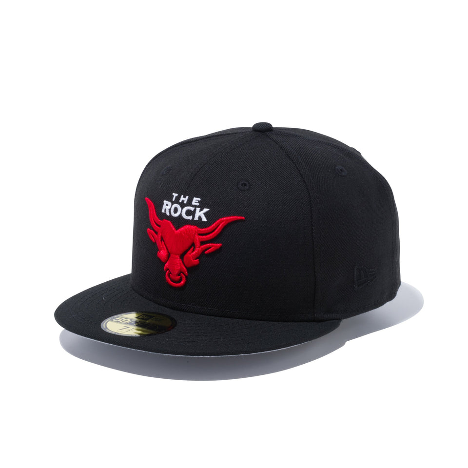 59FIFTY WWE THE ROCK ブラック