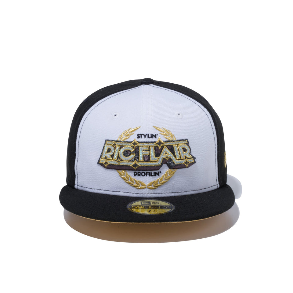 59FIFTY WWE RIC FLAIR オプティックホワイト ブラック
