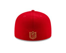 59FIFTY NFL SWAROVSKI スワロフスキー サンフランシスコ・フォーティナイナーズ