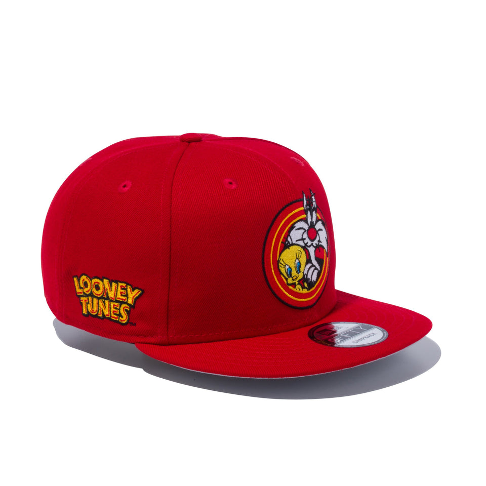 9FIFTY パワーカップル ルーニー・テューンズ シルベスター&トゥイーティー レッド