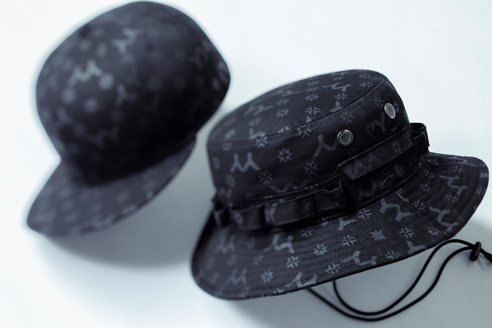 アドベンチャー Yohji Yamamoto SS20 オールオーバープリント ブラック