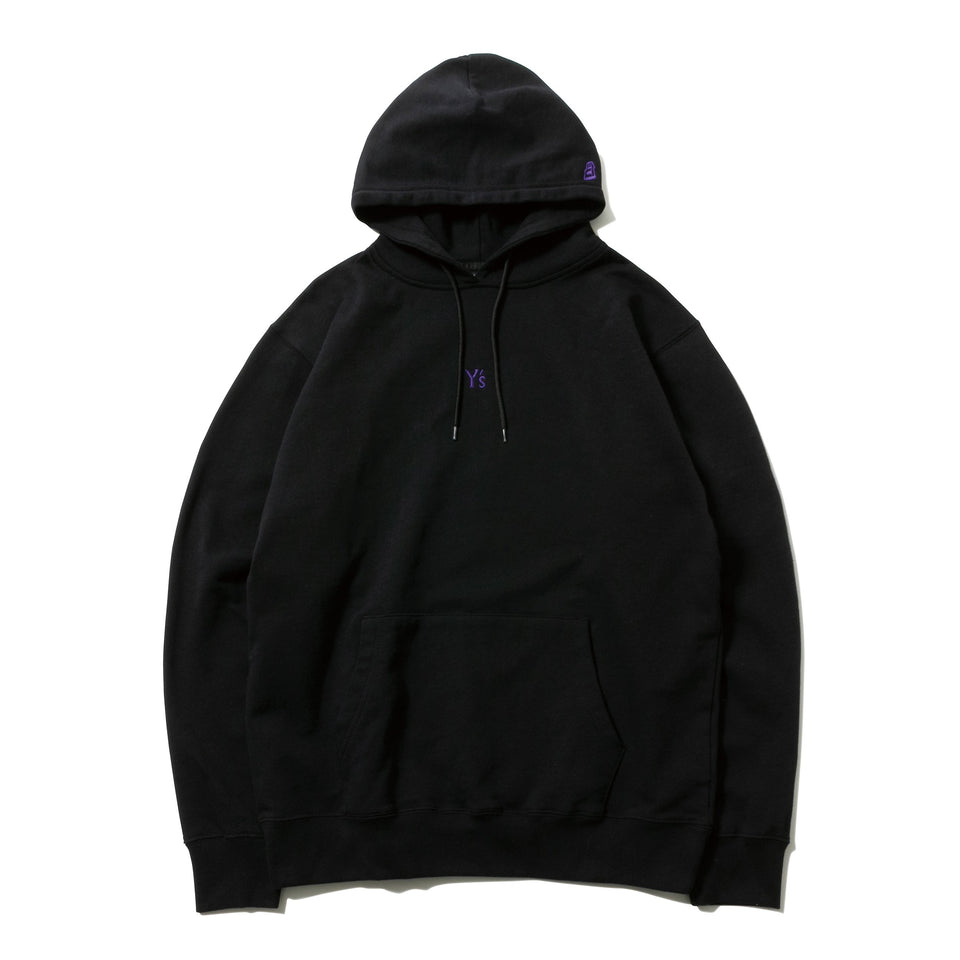 スウェット プルオーバーフーディー Spring & Summer 2020 Y's ブラック × パープル