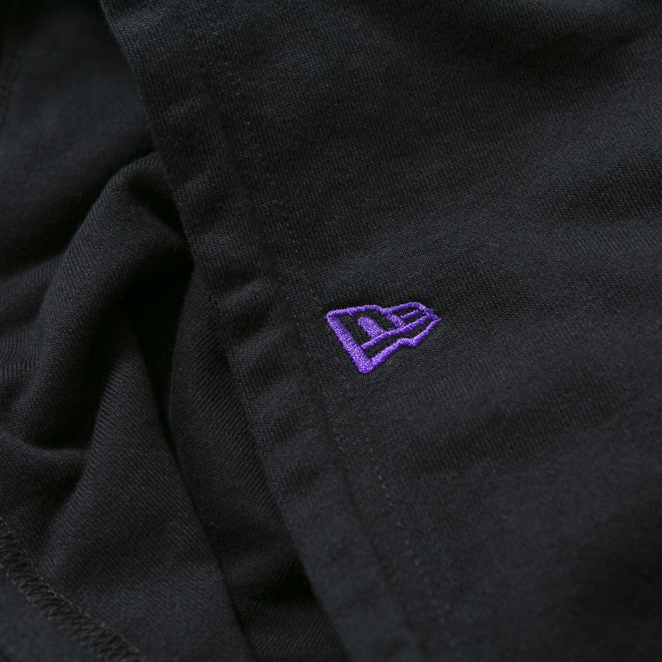 スウェット プルオーバーフーディー Spring & Summer 2020 Y's ブラック × パープル