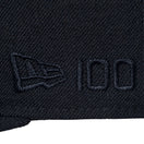 【ストア限定】 59FIFTY ニューヨーク・ヤンキース ニューエラ 100周年ロゴ サイド ブラック × ブラック 【100th Monthly Limited】
