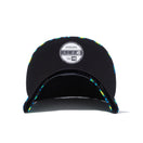 9FIFTY ファイヤーパターン ニューヨーク・ヤンキース ブラック × スノーホワイト