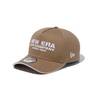9FORTY A-Frame サンドイッチバイザー NEW ERA CAP COMPANY 1920 カーキ × スノーホワイト