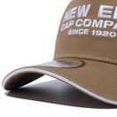 9FORTY A-Frame サンドイッチバイザー NEW ERA CAP COMPANY 1920 カーキ × スノーホワイト