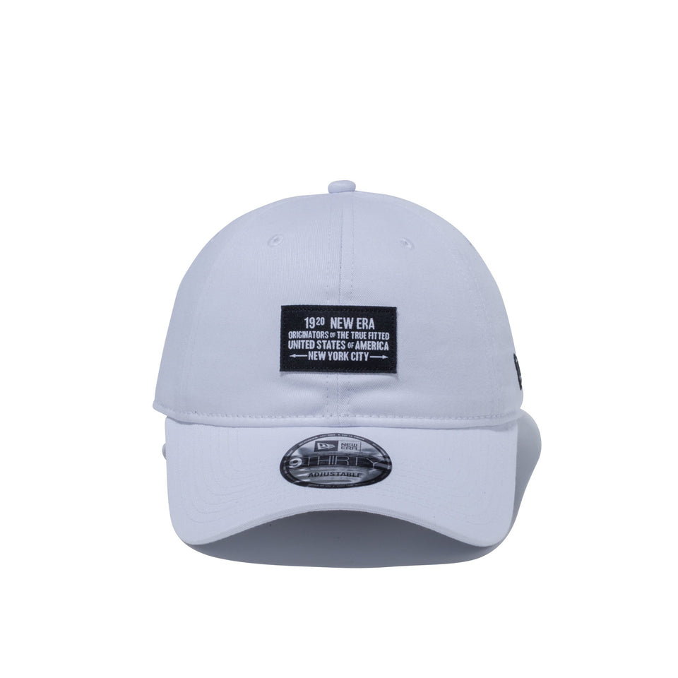 9THIRTY ウーブンパッチ 1920 NEW ERA ホワイト