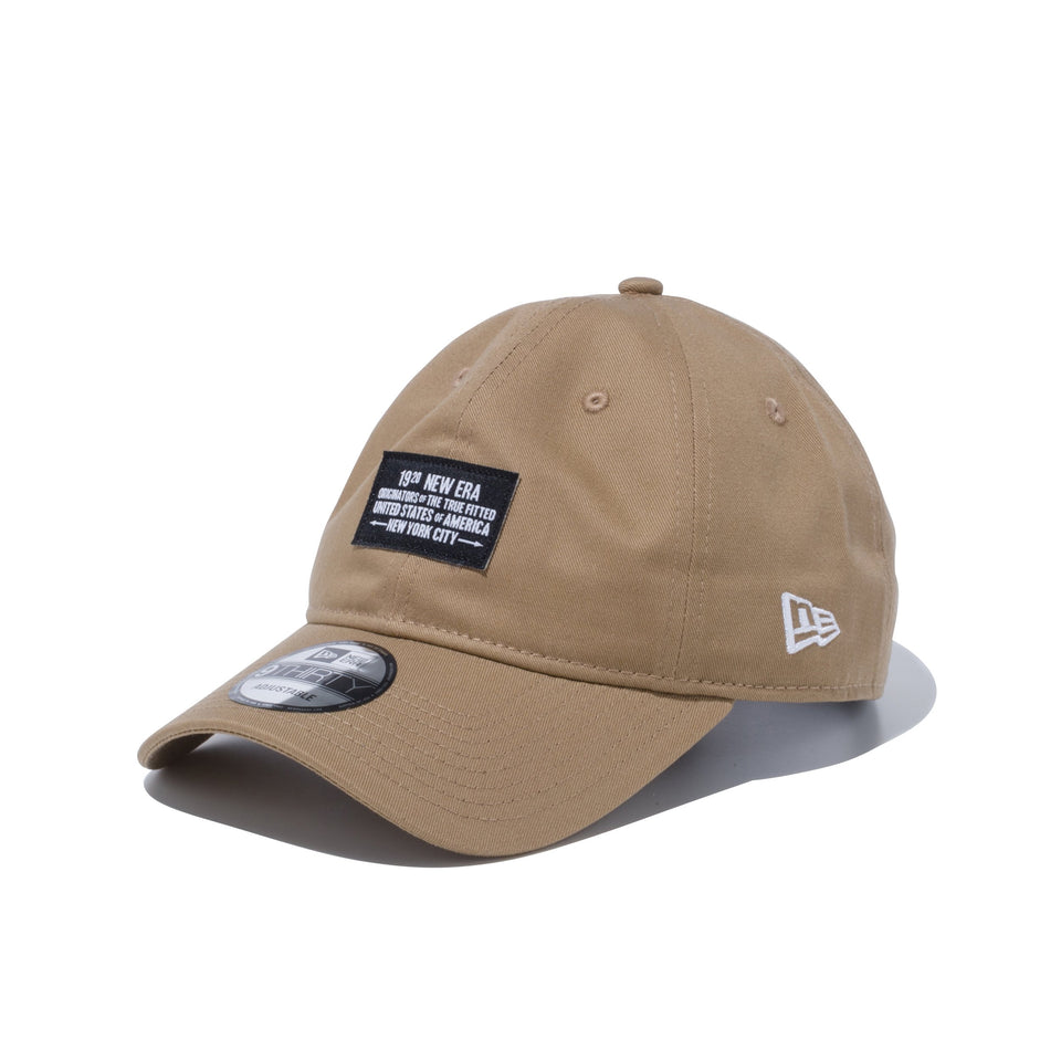 9THIRTY ウーブンパッチ 1920 NEW ERA カーキ
