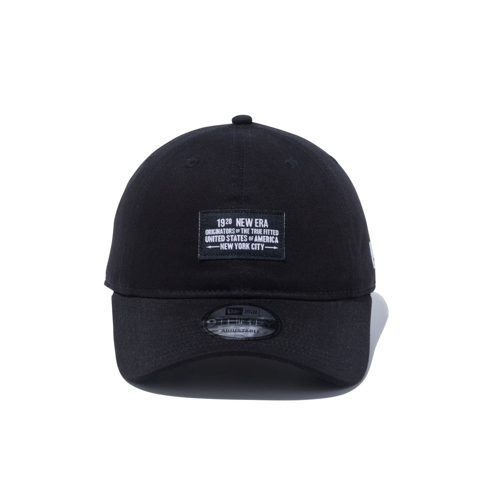 9THIRTY ウーブンパッチ 1920 NEW ERA ブラック