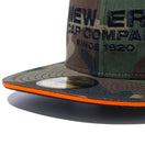 59FIFTY サンドイッチバイザー NEW ERA CAP COMPANY 1920 ウッドランドカモ × ブラック