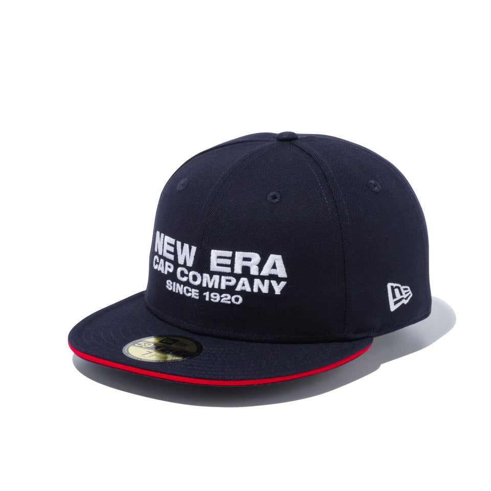 59FIFTY サンドイッチバイザー NEW ERA CAP COMPANY 1920 ネイビー × ホワイト