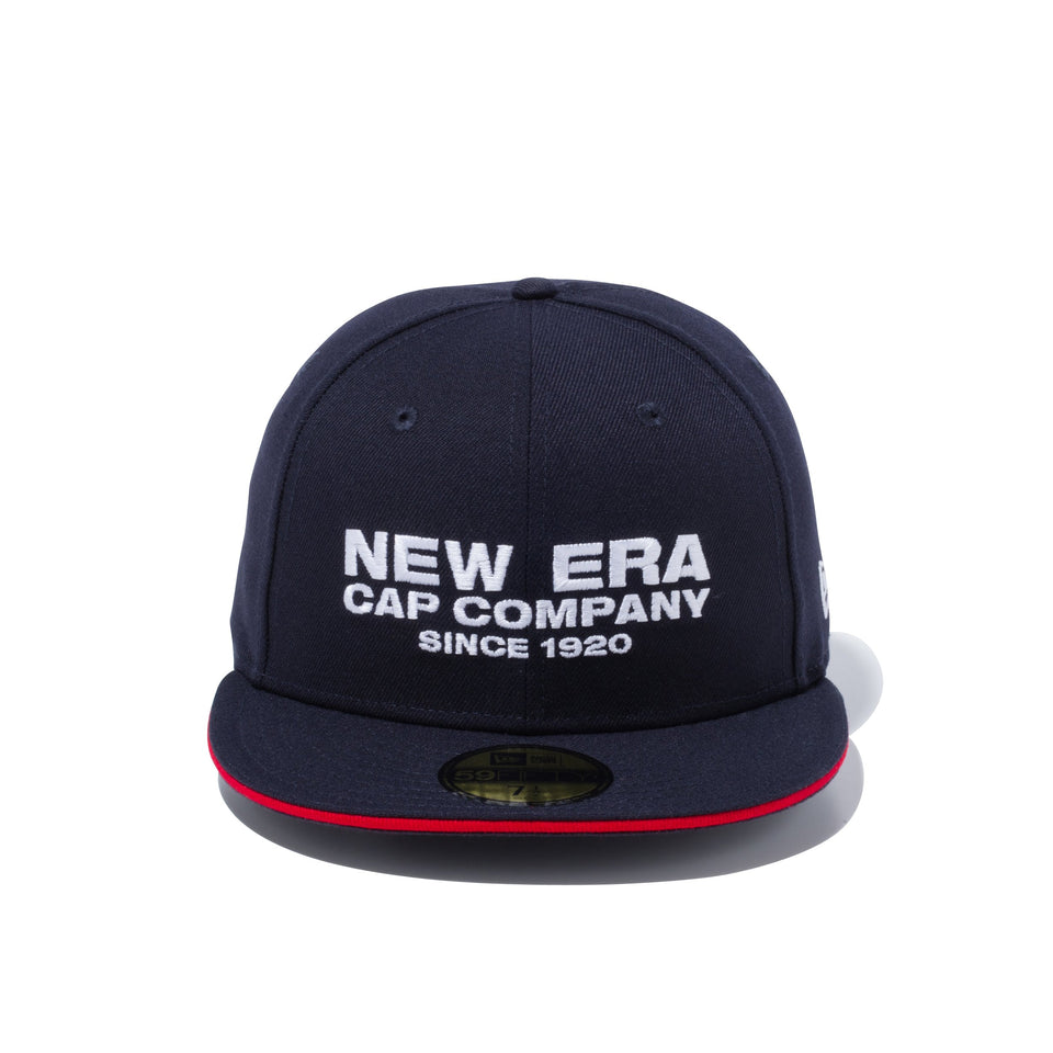 59FIFTY サンドイッチバイザー NEW ERA CAP COMPANY 1920 ネイビー × ホワイト