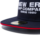 59FIFTY サンドイッチバイザー NEW ERA CAP COMPANY 1920 ネイビー × ホワイト