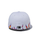 59FIFTY ファイヤーパターン ニューヨーク・ヤンキース ホワイト × ブラック