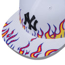 59FIFTY ファイヤーパターン ニューヨーク・ヤンキース ホワイト × ブラック