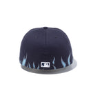 59FIFTY ファイヤーパターン ニューヨーク・ヤンキース ネイビー × スノーホワイト