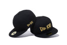 【ストア限定】 59FIFTY ニューエラ 100周年ロゴ サイド ブラック × ゴールド