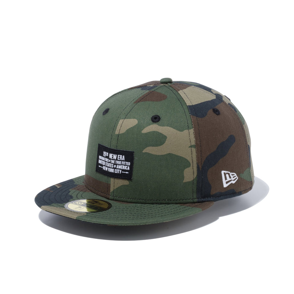 59FIFTY ウーブンパッチ 1920 NEW ERA ウッドランドカモ