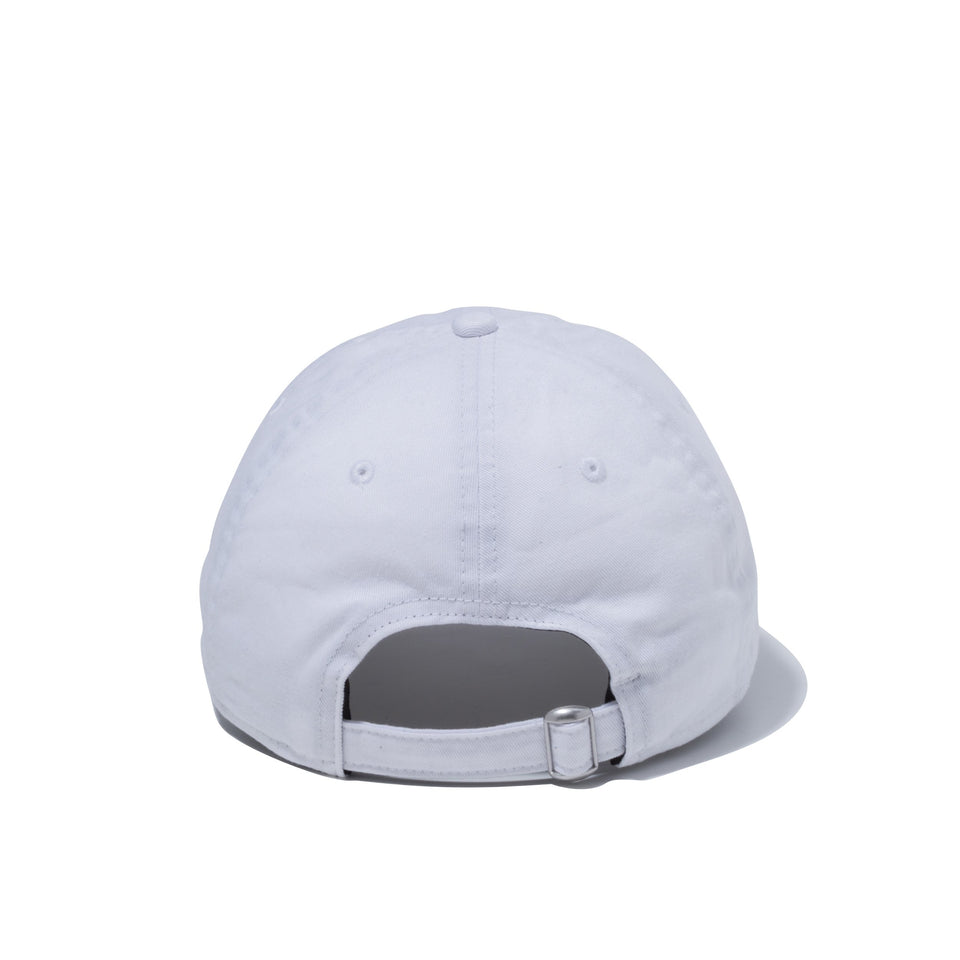 9TWENTY Small クロスストラップ ウォッシュドコットン ロサンゼルス・ドジャース ホワイト × ブラック