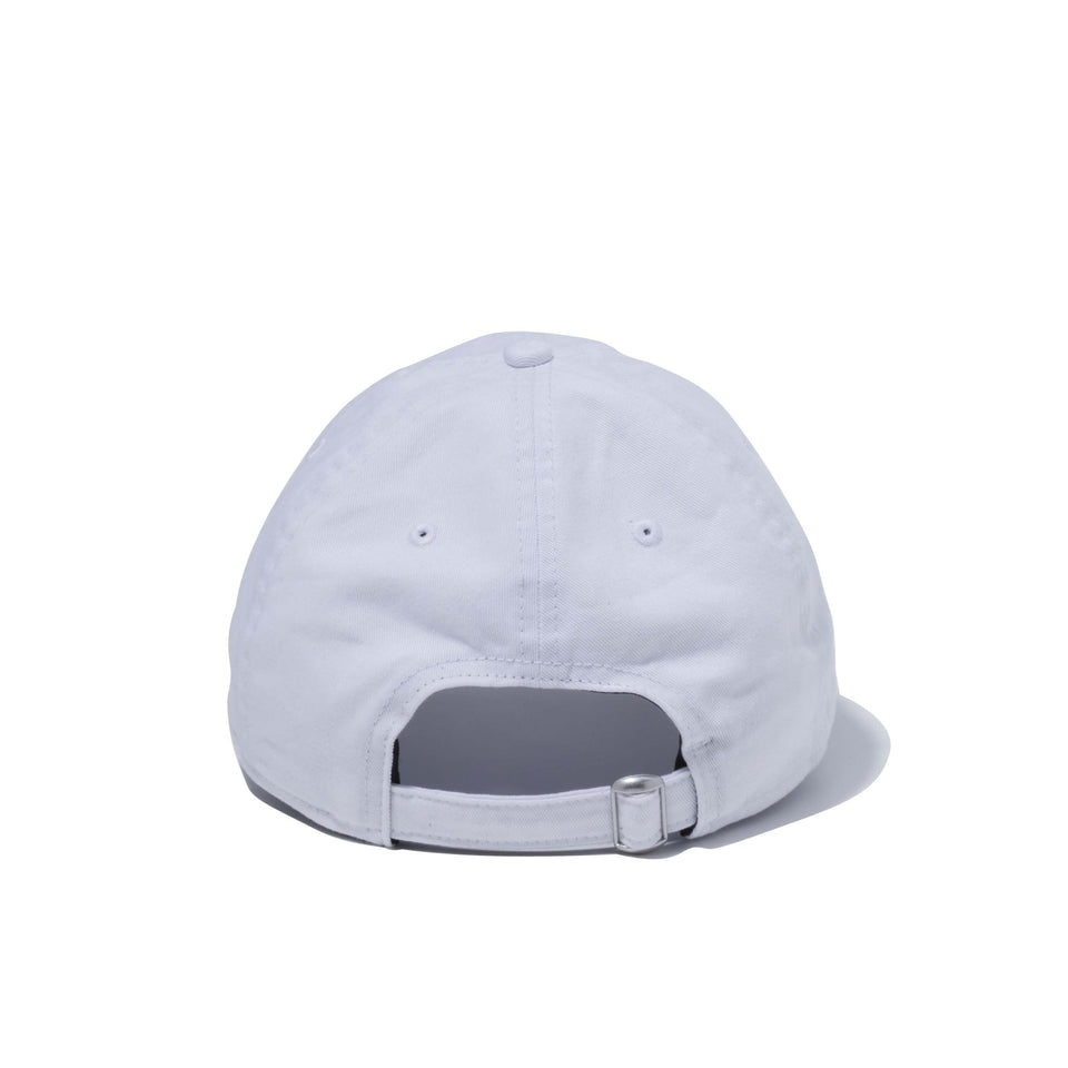 9TWENTY Small クロスストラップ ウォッシュドコットン ロサンゼルス・ドジャース ホワイト × ブラック