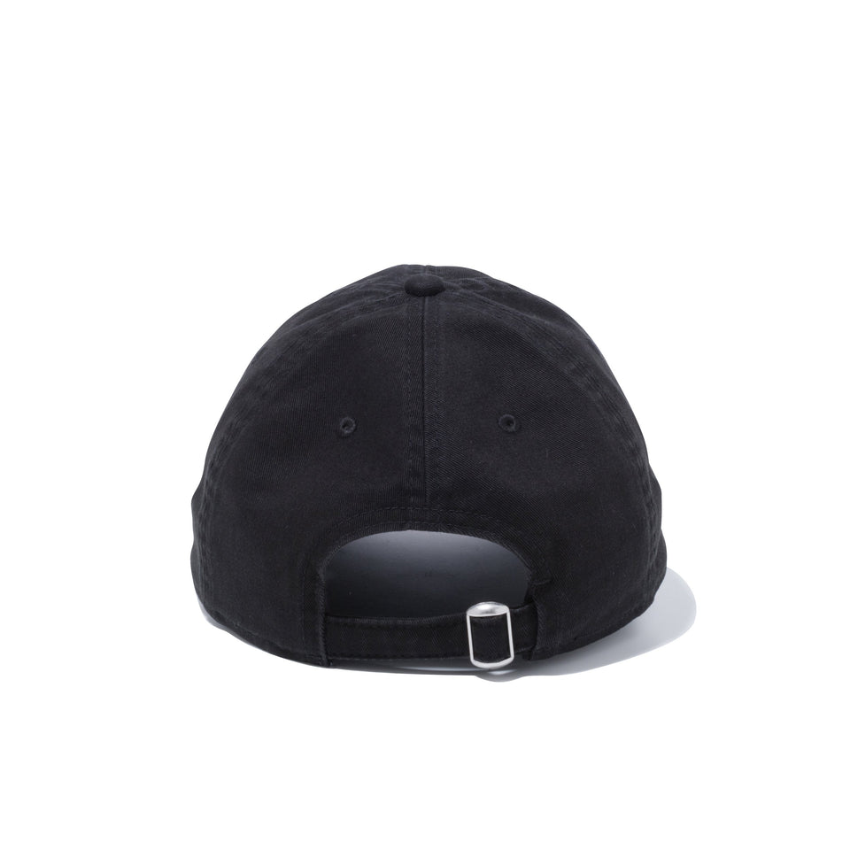 9TWENTY Small クロスストラップ ウォッシュドコットン ロサンゼルス・ドジャース ブラック × ホワイト