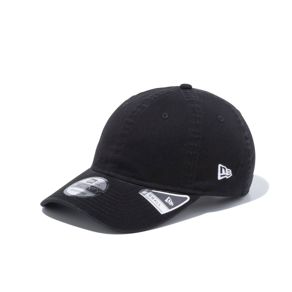 9TWENTY Small クロスストラップ ウォッシュドコットン ベーシック ブラック