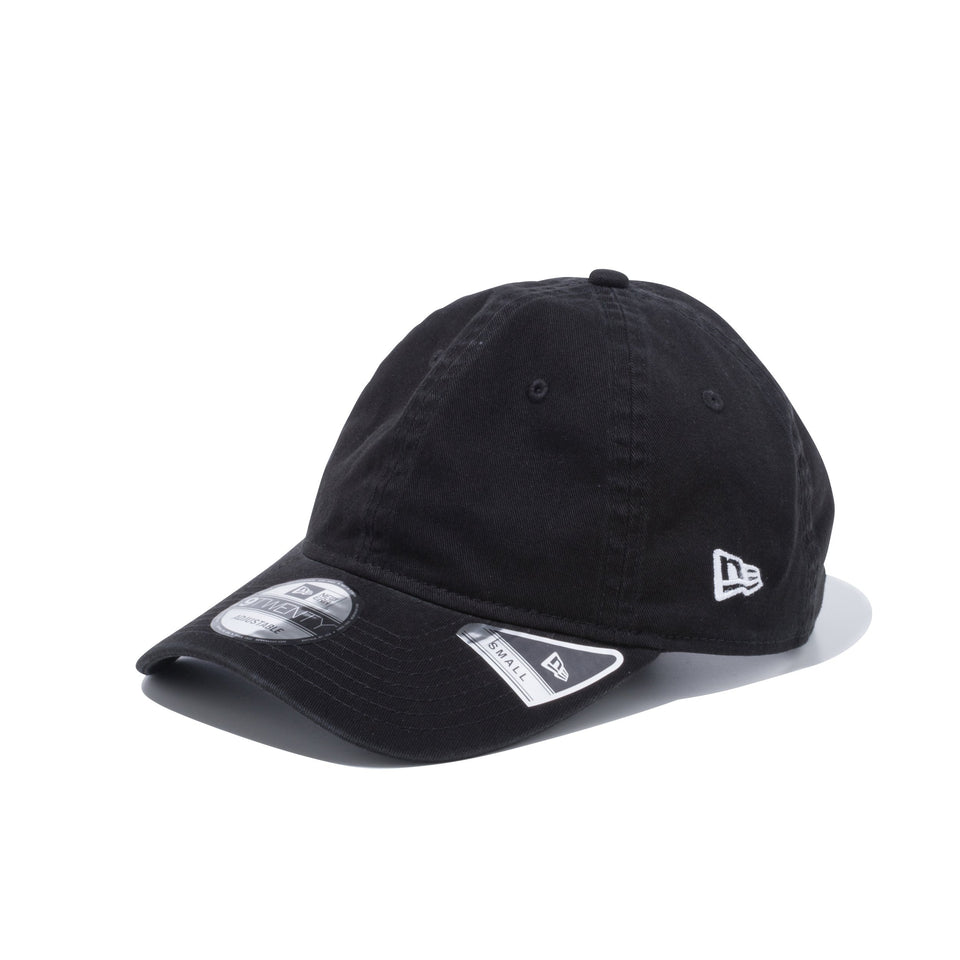 9TWENTY Small クロスストラップ ウォッシュドコットン ベーシック ブラック