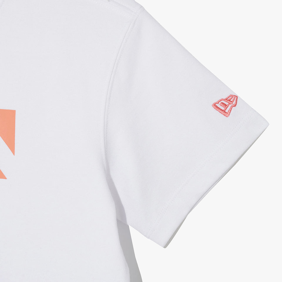 Child 半袖 パフォーマンスTシャツ Nトライアングル ホワイト
