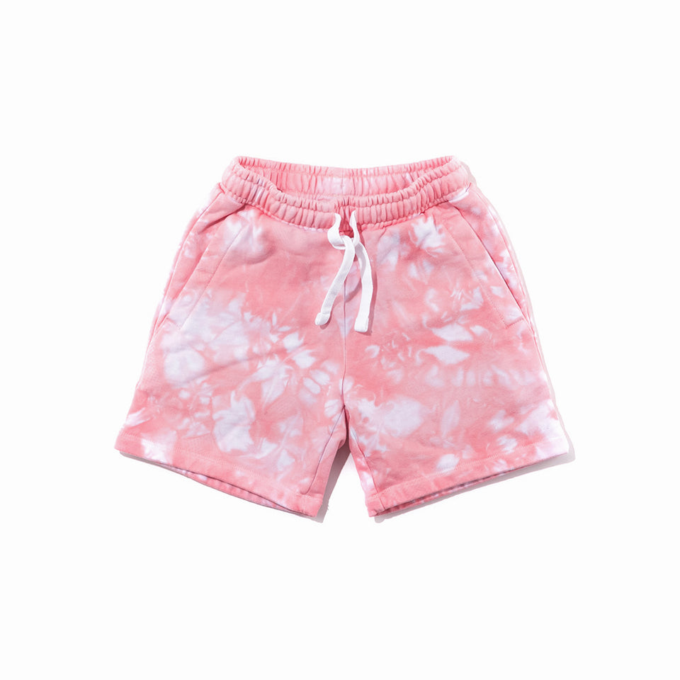 Child ショートパンツ クラウド タイダイ ピンク