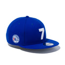 9FIFTY The COMPOUND 7 NBA フィラデルフィア・セブンティシクサーズ ブルー