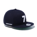 9FIFTY The COMPOUND 7 ネイビー × ホワイト