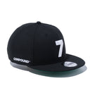 9FIFTY The COMPOUND 7 ブラック × ホワイト