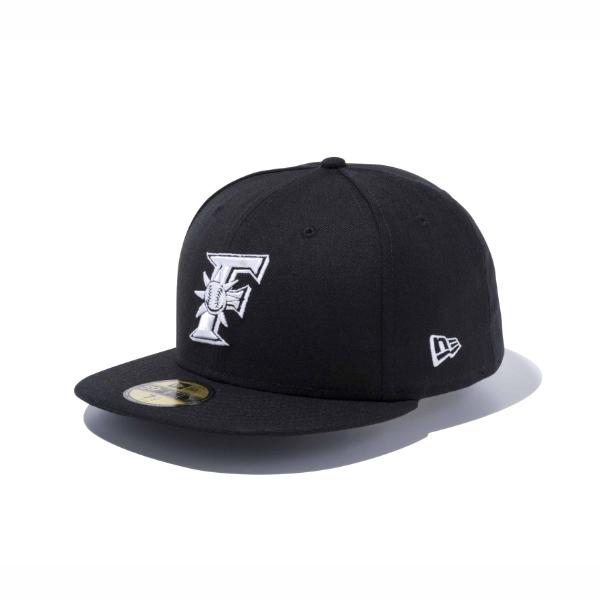 59FIFTY 北海道日本ハムファイターズ F ブラック × ホワイト