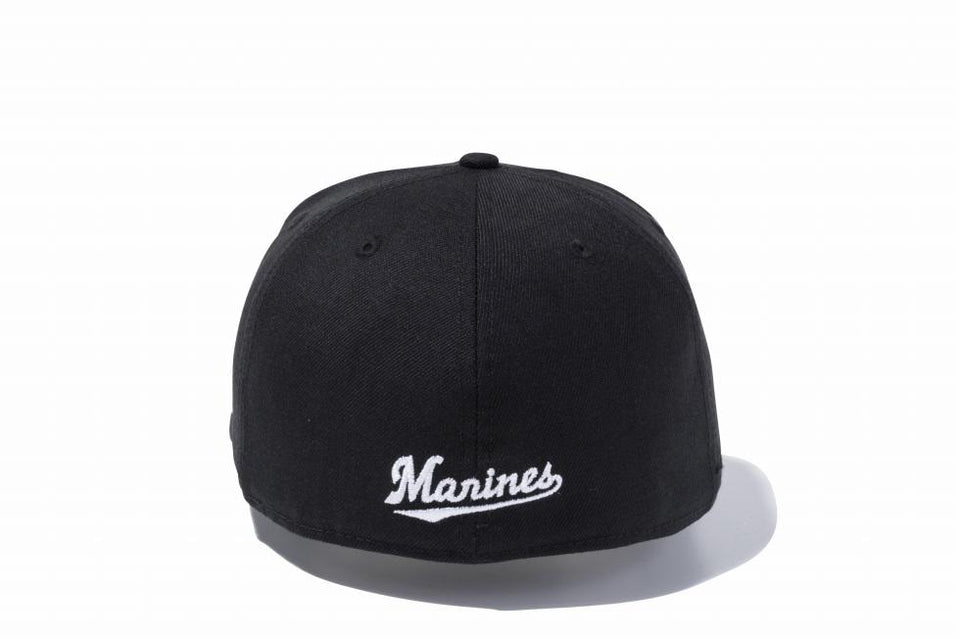 59FIFTY 千葉ロッテマリーンズ ブラック × ホワイト