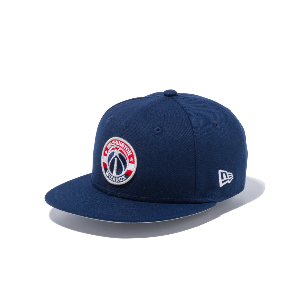 Child 9FIFTY ワシントン・ウィザーズ ネイビー × チームカラー