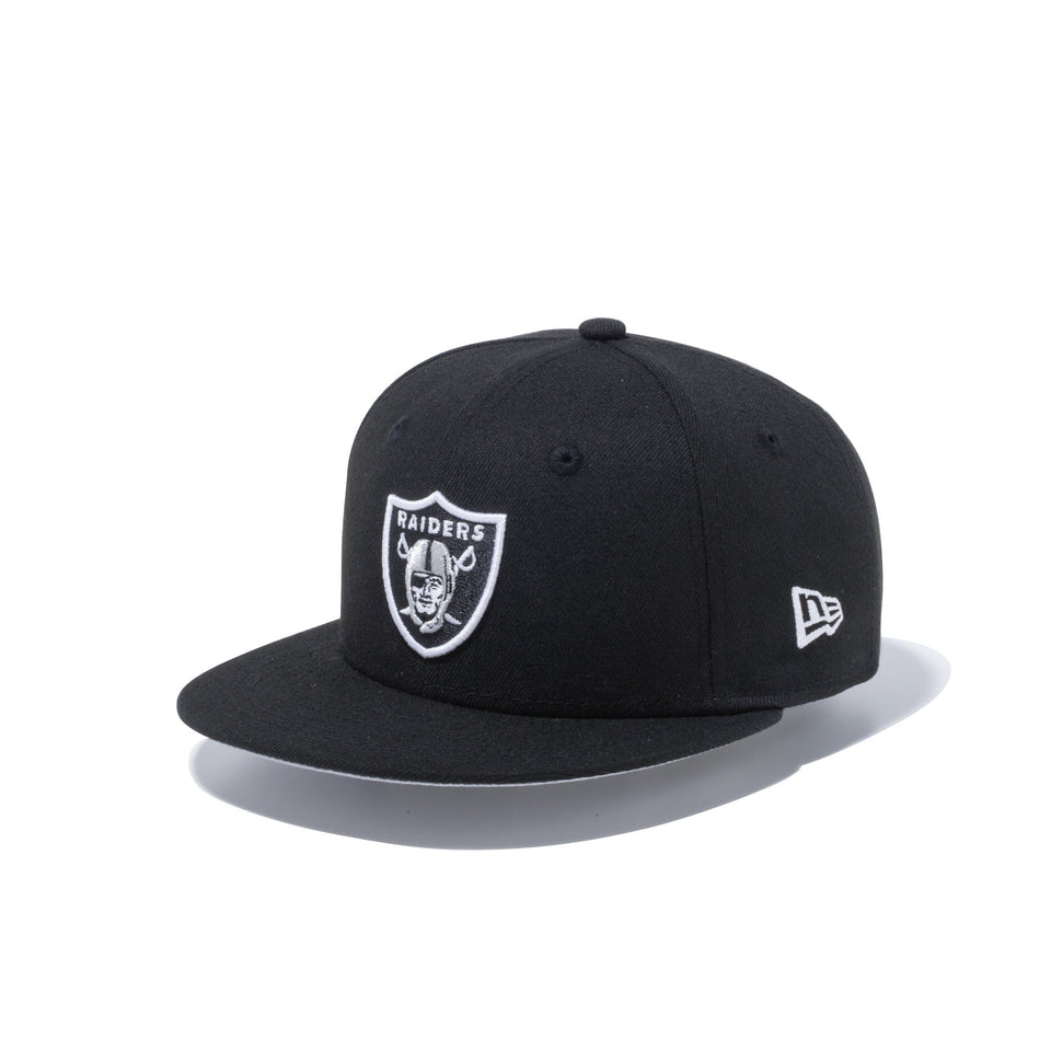Child 9FIFTY オークランド・レイダース ブラック × チームカラー