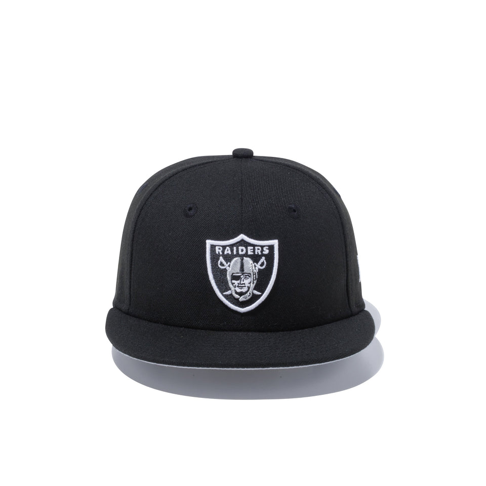 Child 9FIFTY オークランド・レイダース ブラック × チームカラー