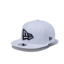 Child 9FIFTY フラッグロゴ ホワイト × ブラック