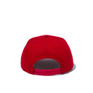 Child 9FIFTY フラッグロゴ スカーレット × ホワイト