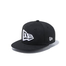 Child 9FIFTY フラッグロゴ ブラック × ホワイト